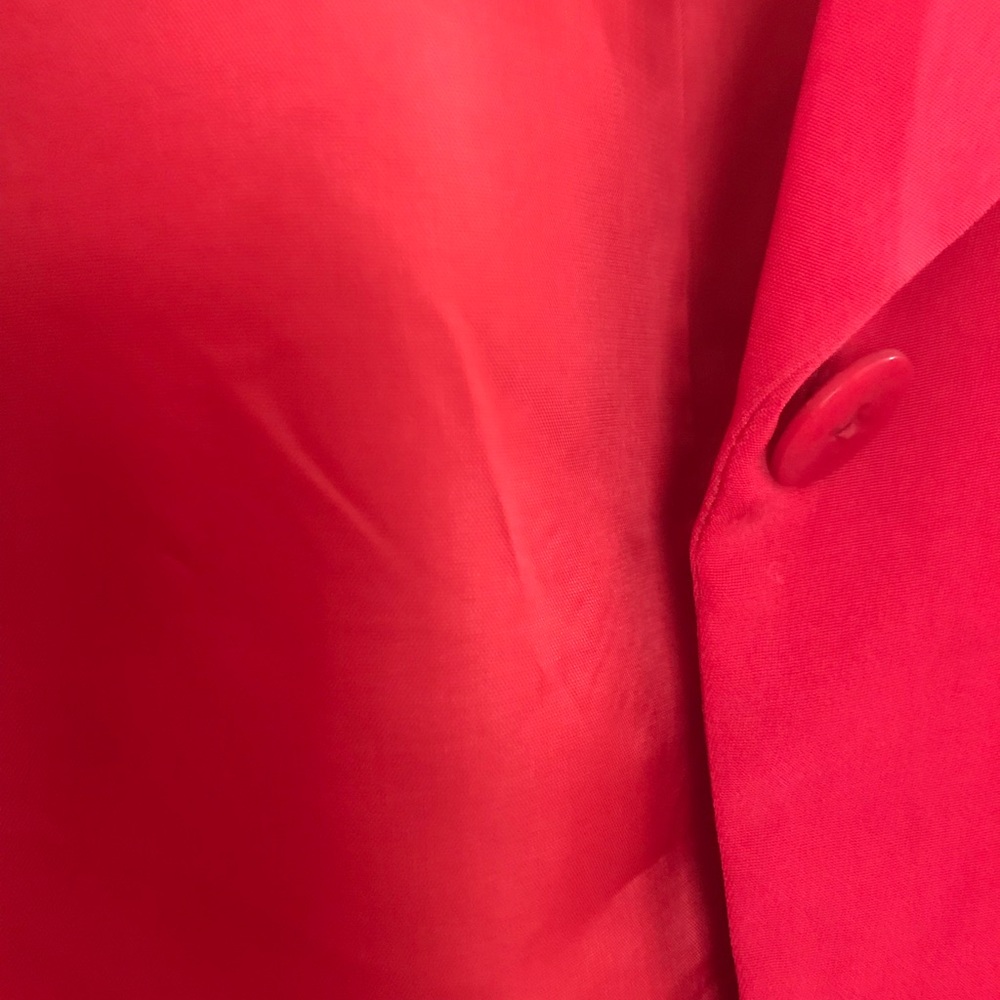 Red Blazer/Jacket. Excellent condition! - Picture 4 of 5